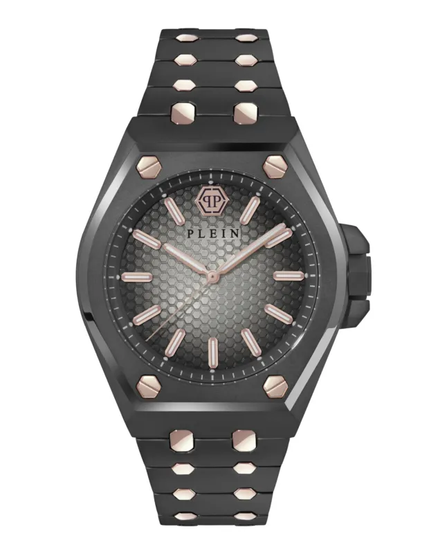 Philipp Plein Date Superlative Arabic Crystal Watch made by Philipp Plein