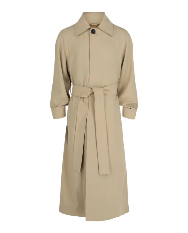 Ferragamo Wool Trench Coat made by Salvatore Ferragamo