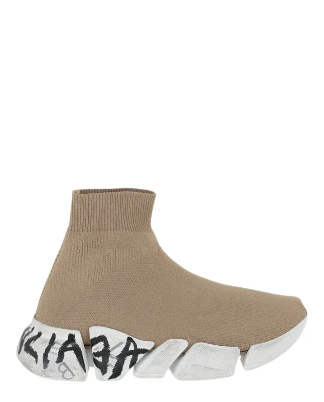 Balenciaga Speed 2.0 Graffiti Knit Sneakers made by Balenciaga