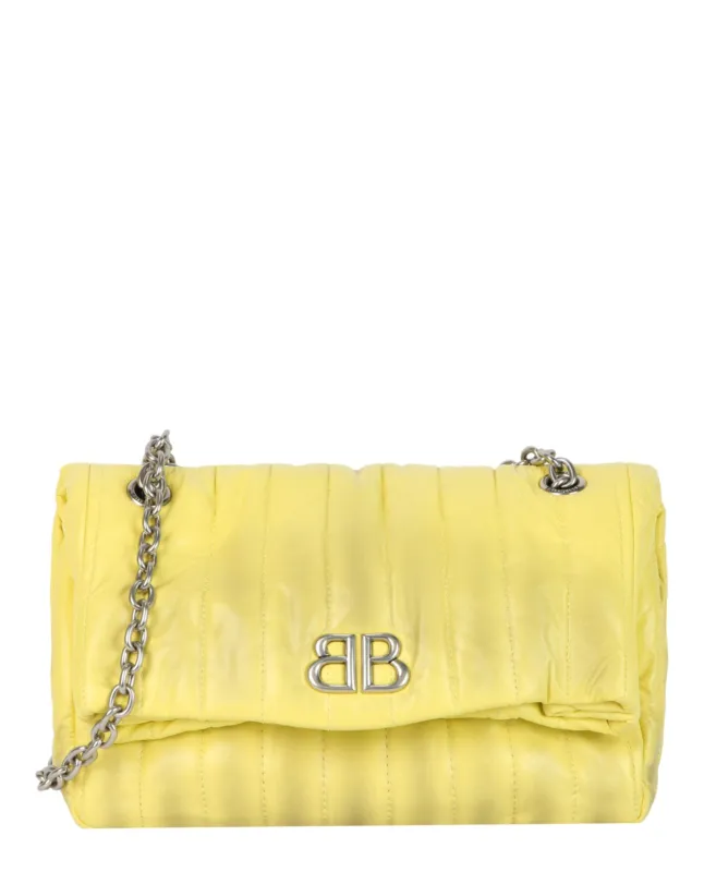 Balenciaga Monaco Sprayed Quilted Small Chain Bag made by Balenciaga