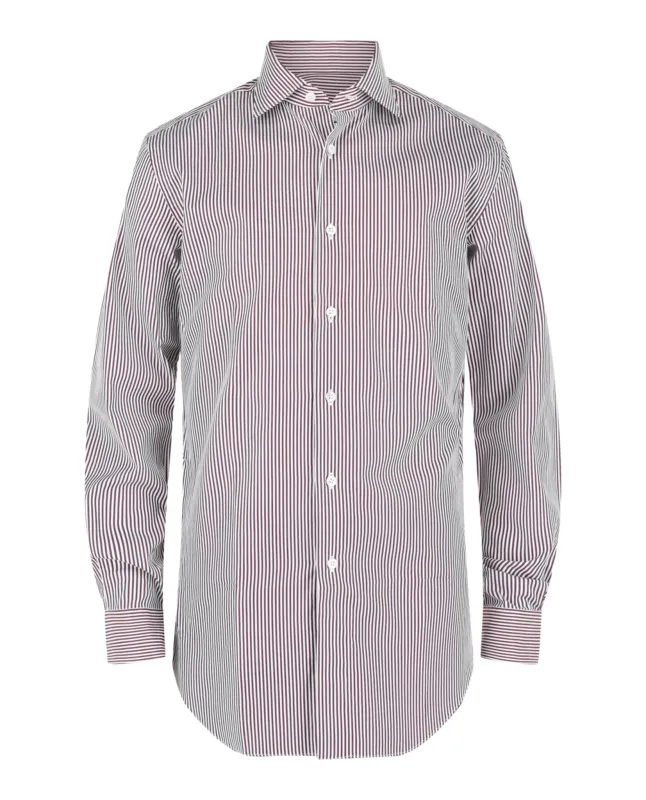 Brioni Striped Button-Up Shirt made by Brioni