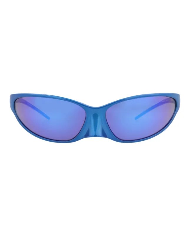 Balenciaga Shield-Frame Alluminium Sunglasses made by Balenciaga
