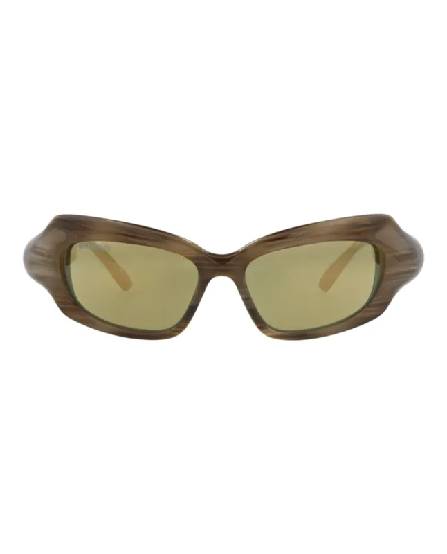 Balenciaga Square-Frame Bio Injection Sunglasses made by Balenciaga
