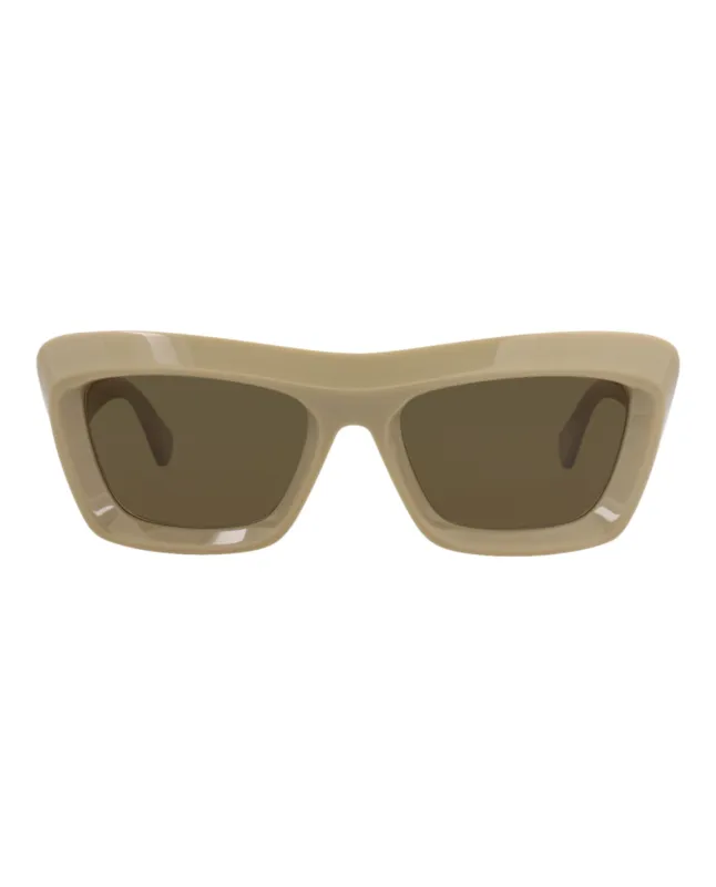 Bottega Veneta Square-Frame Recycled Acetate Sunglasses made by Bottega Veneta