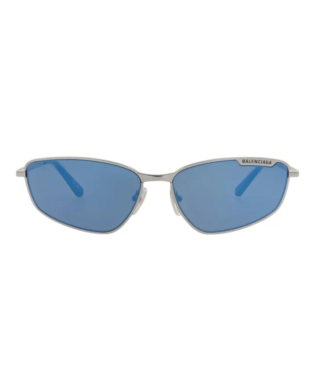 Balenciaga Square-Frame Metal Sunglasses made by Balenciaga