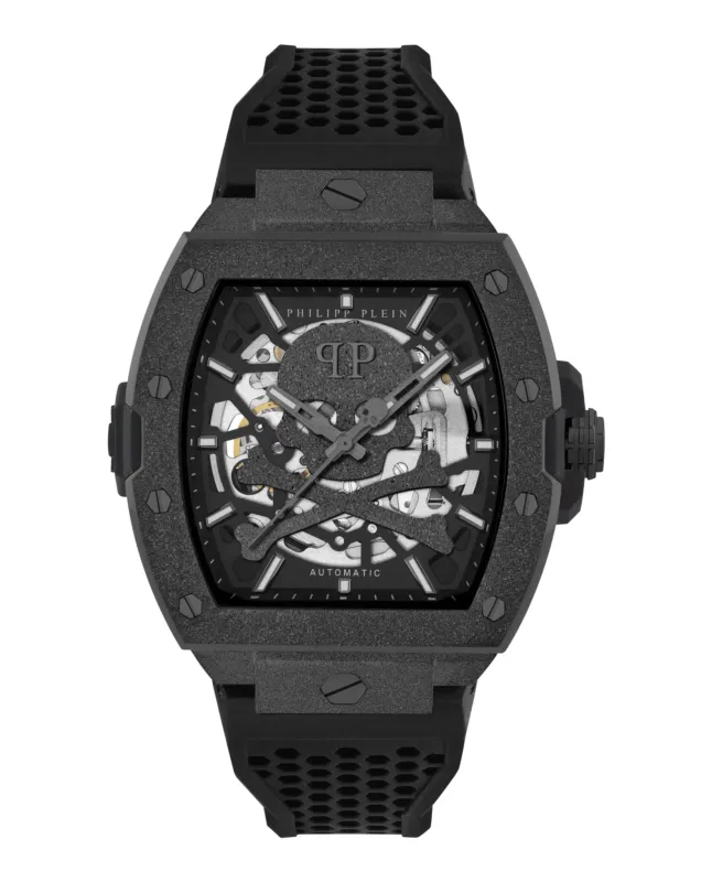 Philipp Plein the $Keleton Frosted Automatic Watch made by Philipp Plein