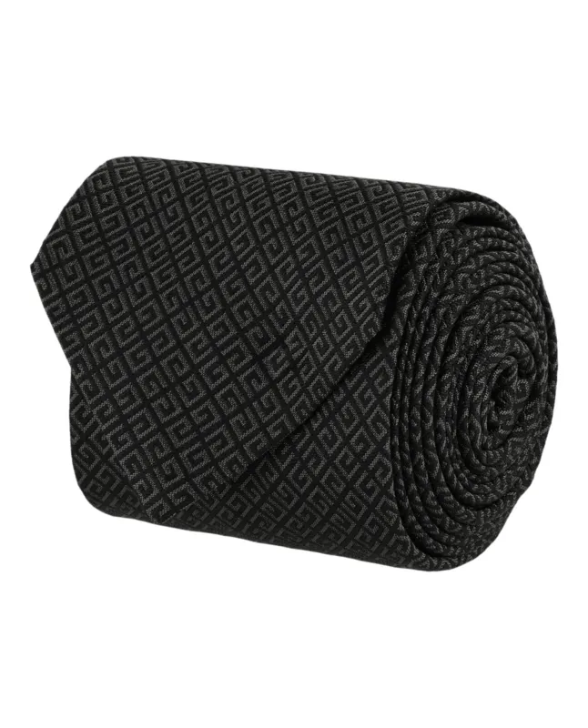 Givenchy 4G Pattern Silk Tie made by Givenchy