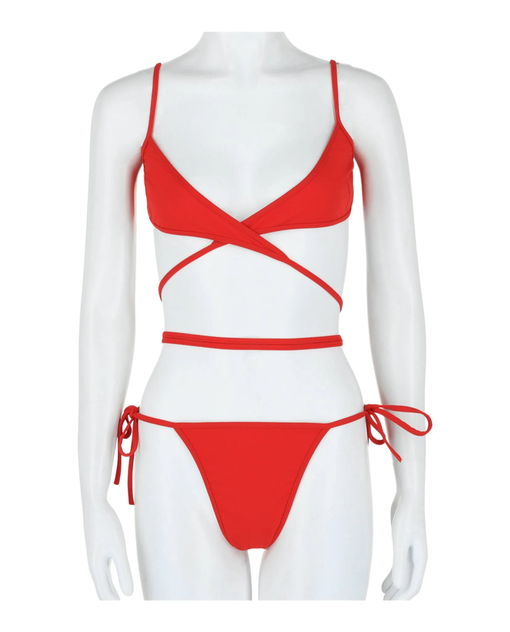 Balenciaga Wrap-Around Bikini Set sold by Zulily product image thumbnail 3