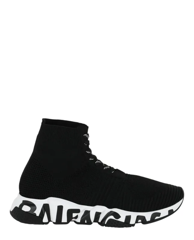 Balenciaga Speed Lace-Up Graffiti Sneakers made by Balenciaga