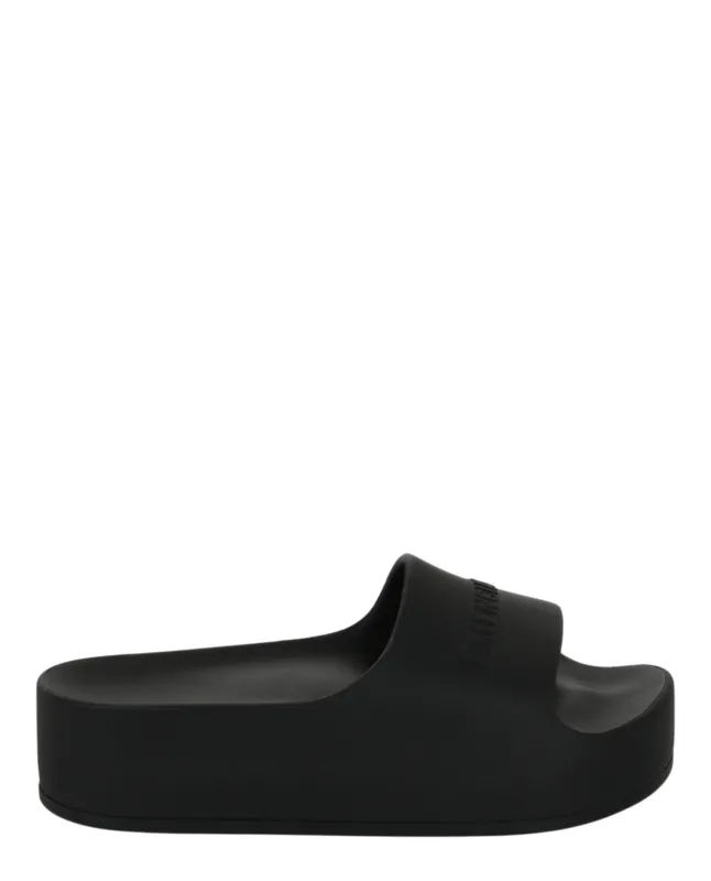 Balenciaga Chunky Logo Slide Sandals made by Balenciaga