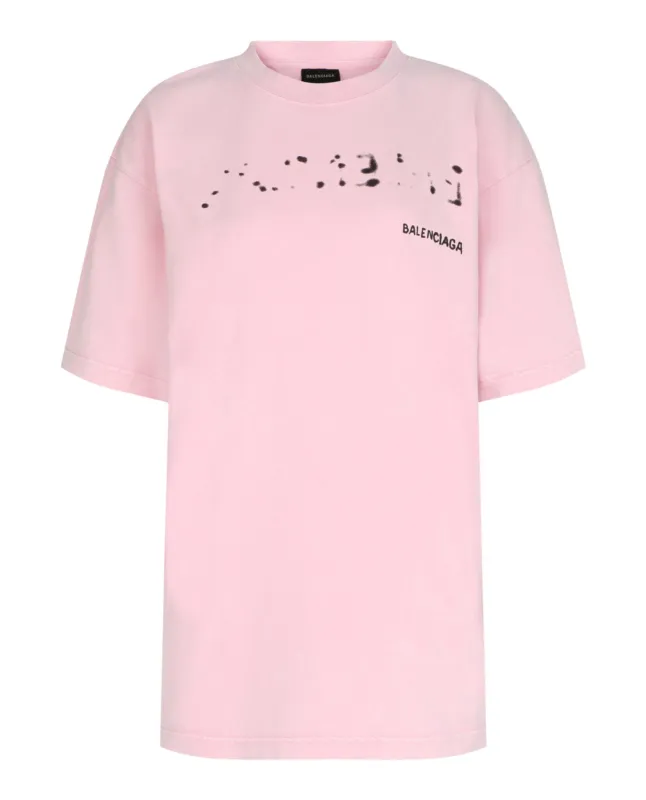 Balenciaga Oversized Hand Drawn T-Shirt made by Balenciaga