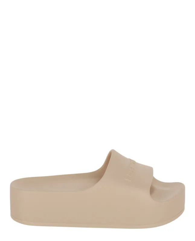 Balenciaga Chunky Logo Slide Sandals made by Balenciaga