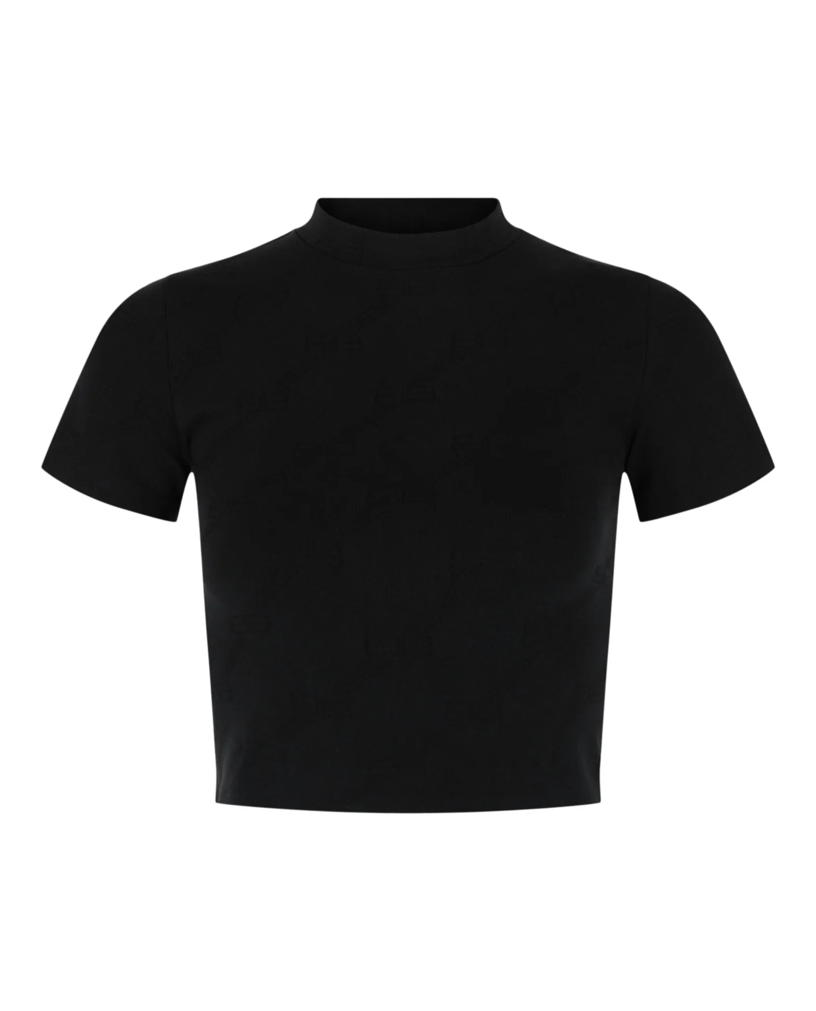 Balenciaga Mock-Neck Cropped Top sold by Zulily
