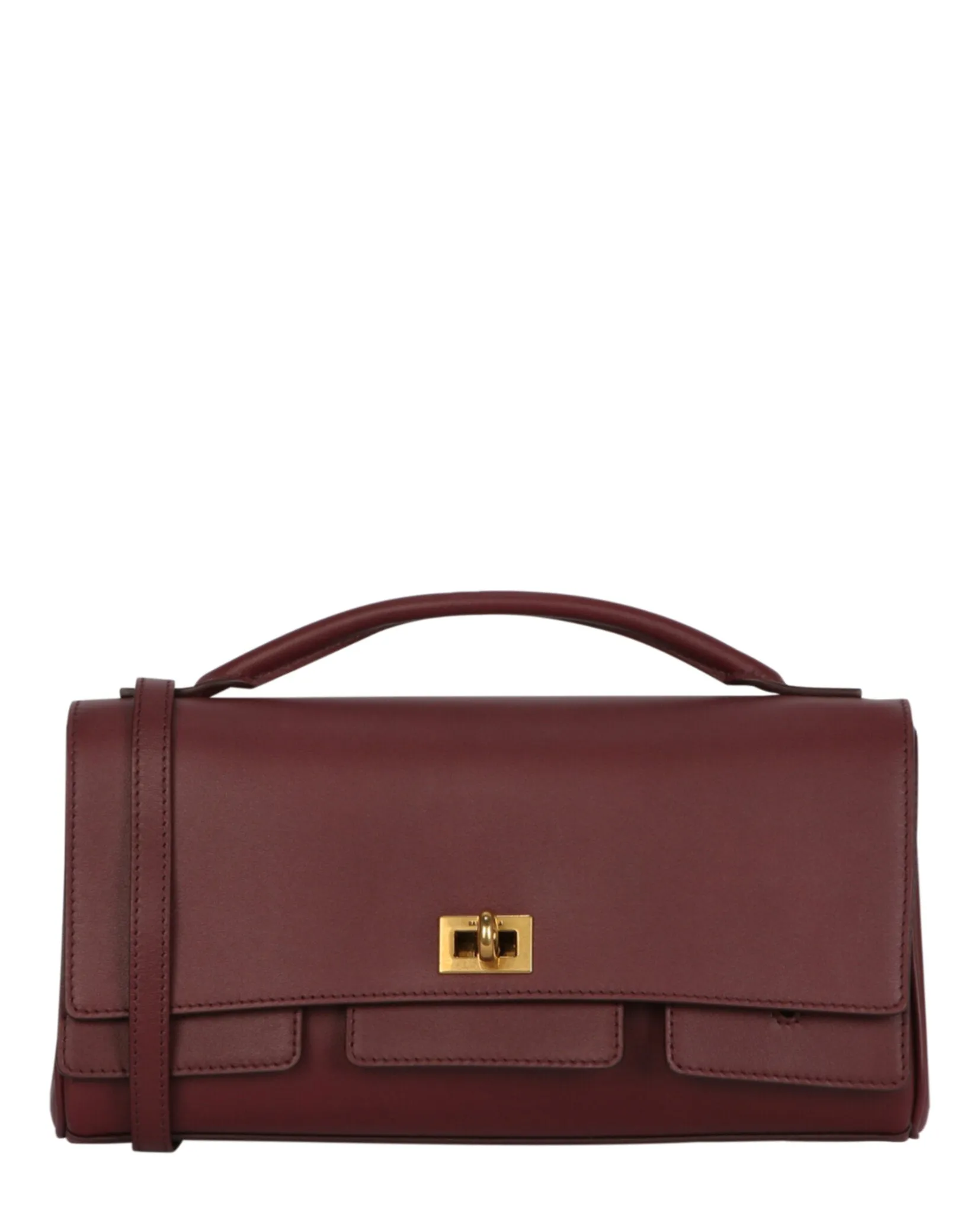 Balenciaga Bel Air Small Leather Clutch Bag sold by Zulily
