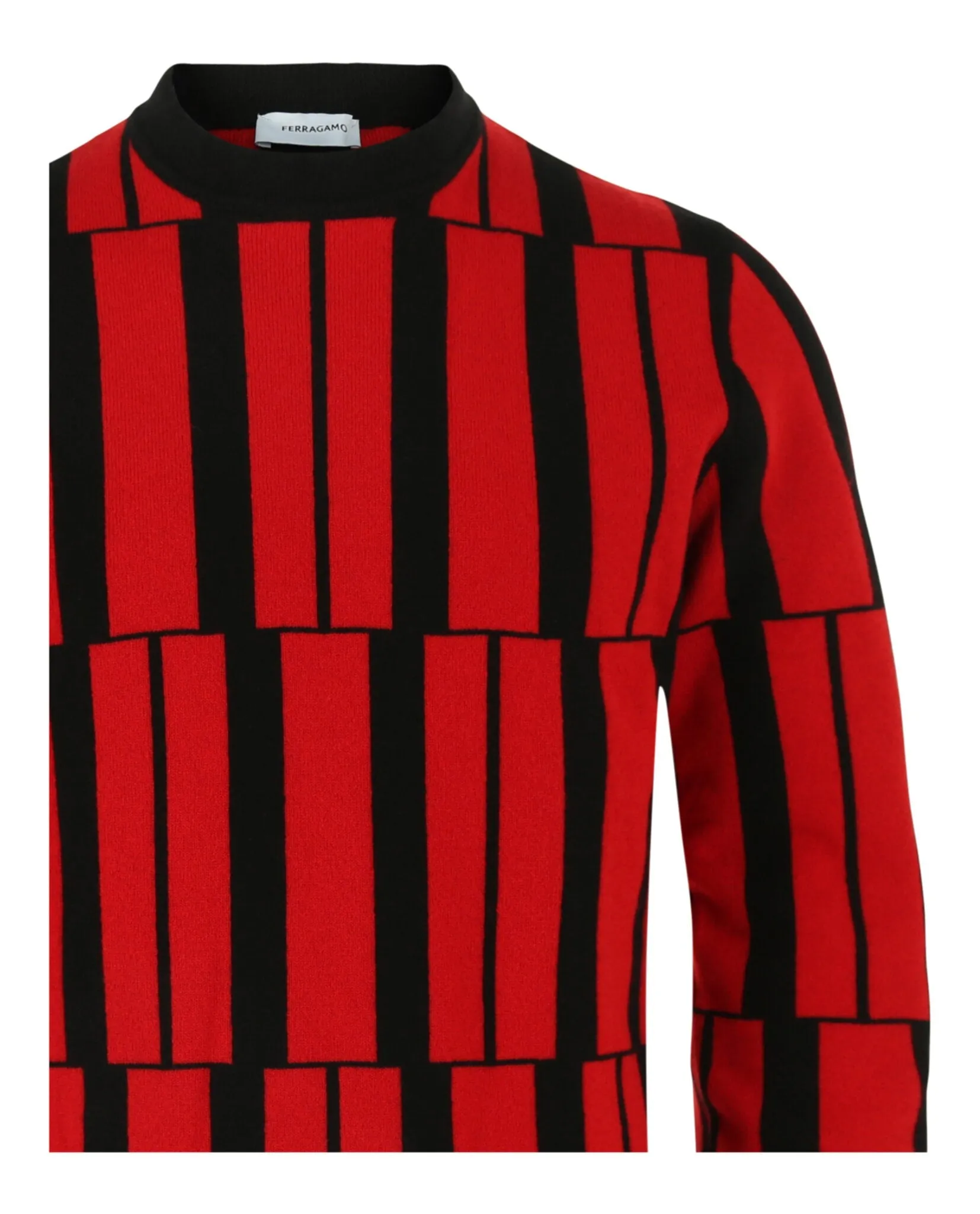 Ferragamo Cashmere Geometric Pattern Sweater sold by Zulily product image thumbnail 3