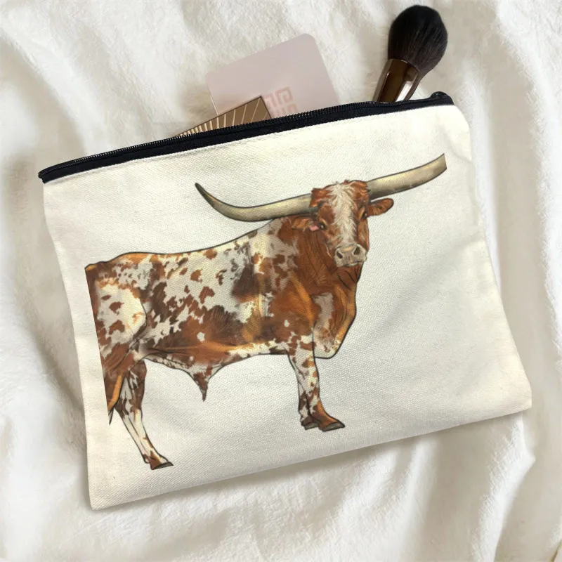 Longhorn Cosmetic Bag Pack of 5 Made in America made by Zulily