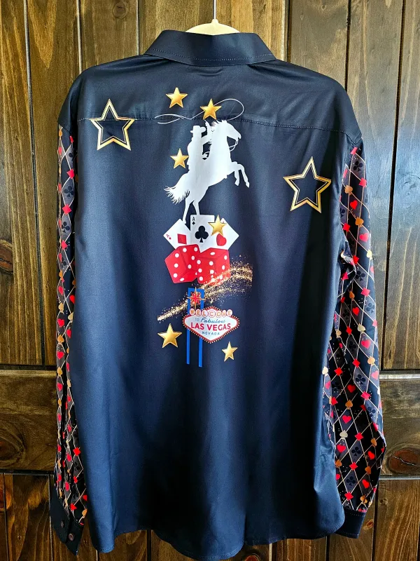 Viva Las Vegas Rodeo Unisex Western Shirt made by Zulily