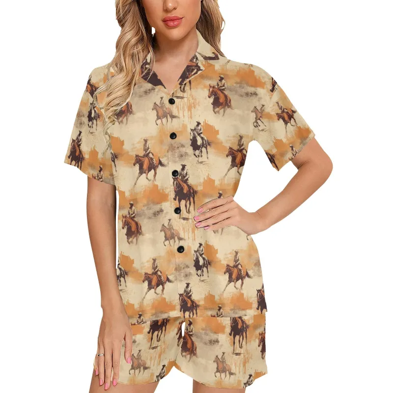 Western Grunge Women's Western Pajama Set made by Zulily