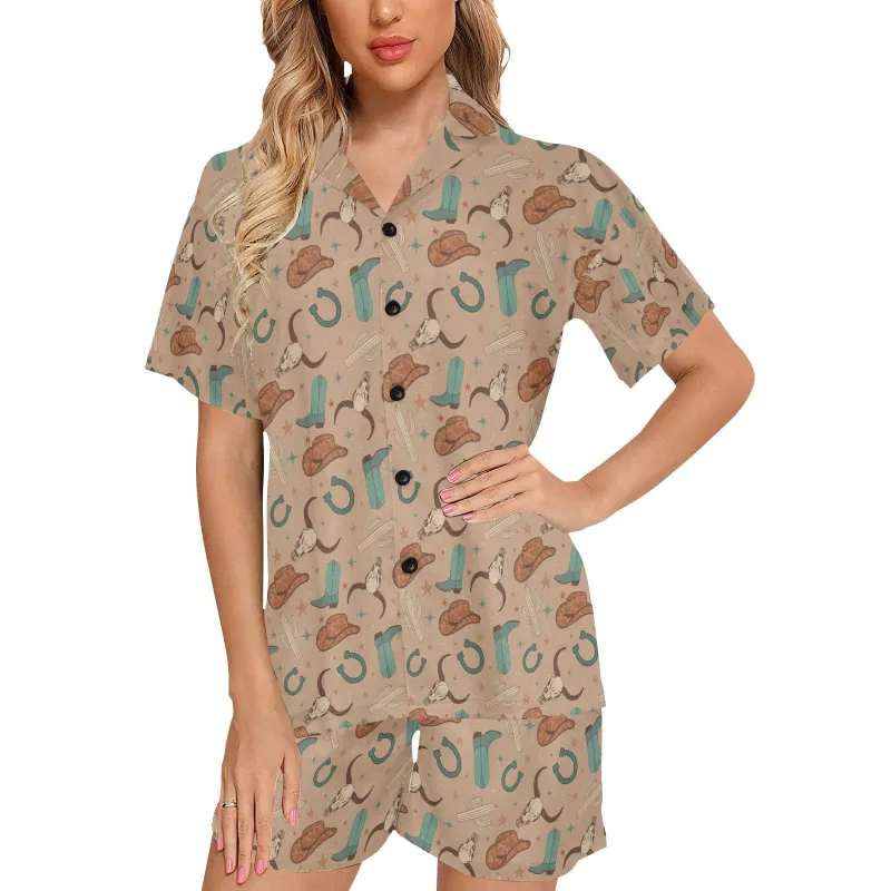 Totally Western Women's Western Pajama Set made by Zulily