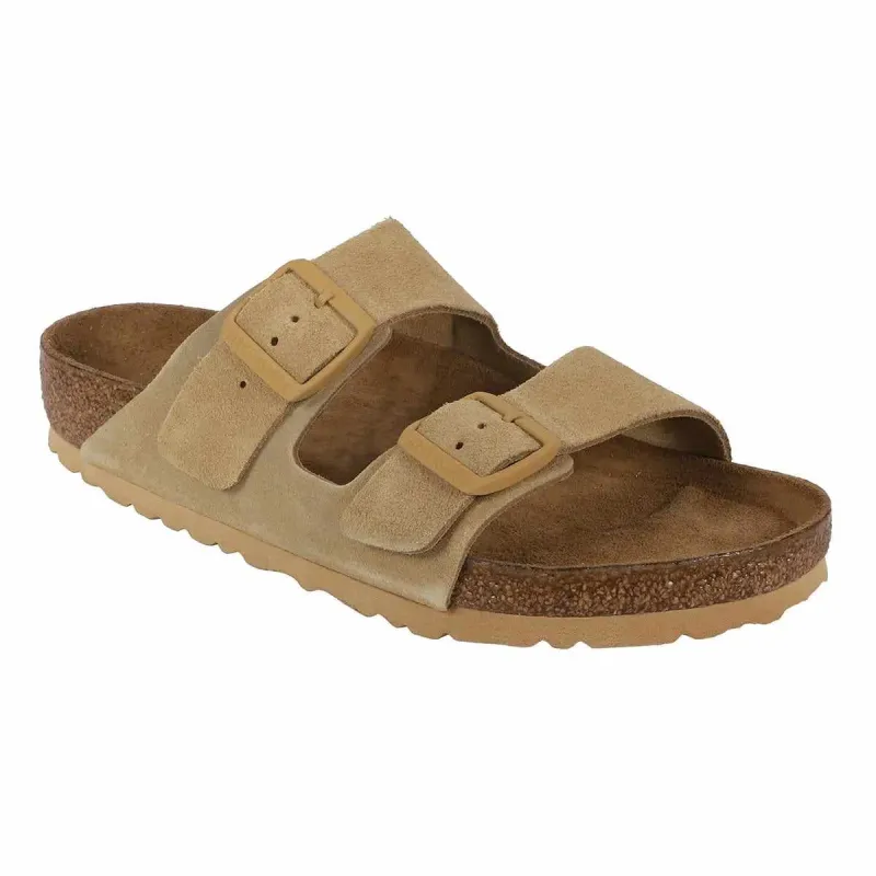 Birkenstock Arizona Soft Footbed Suede Leather Sandal made by Birkenstock
