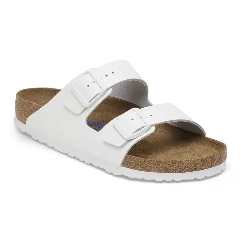 Birkenstock Arizona Prof Soft Footbed Leather White made by Birkenstock