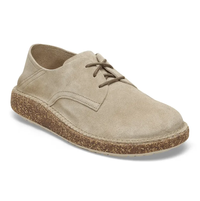 Birkenstock Gary Suede Leather Ginger Shoes made by Birkenstock