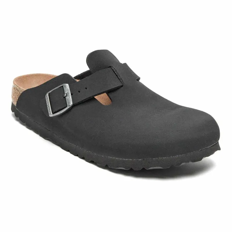 Birkenstock Boston Vegan Birkibuc Clogs made by Birkenstock