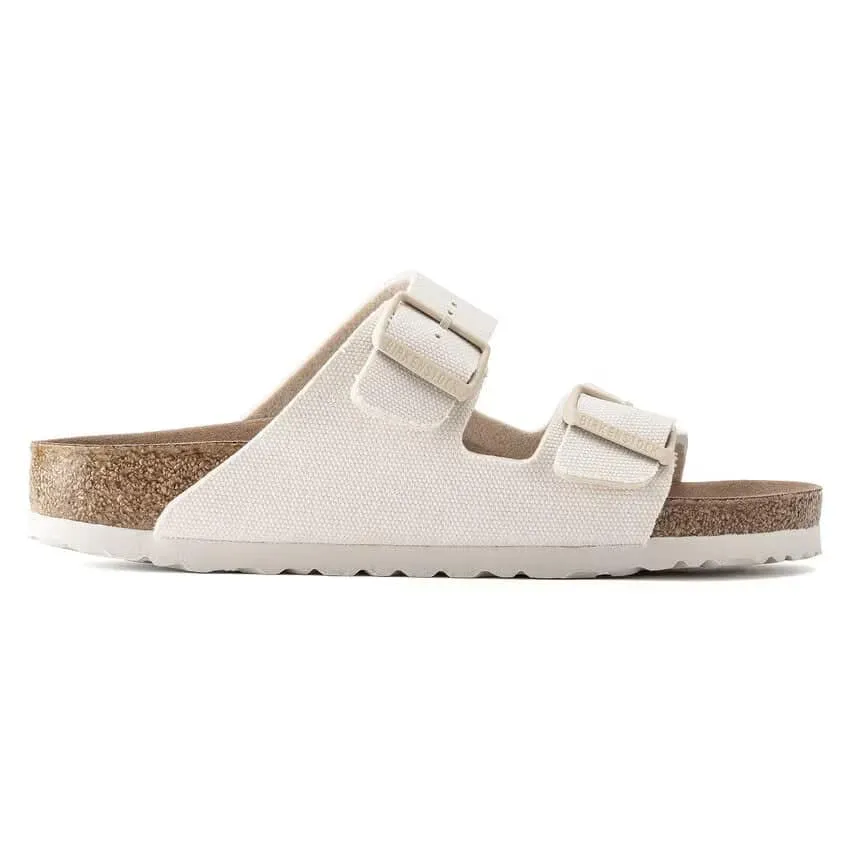 Birkenstock Arizona Vegan Textile Eggshell sold by Zulily