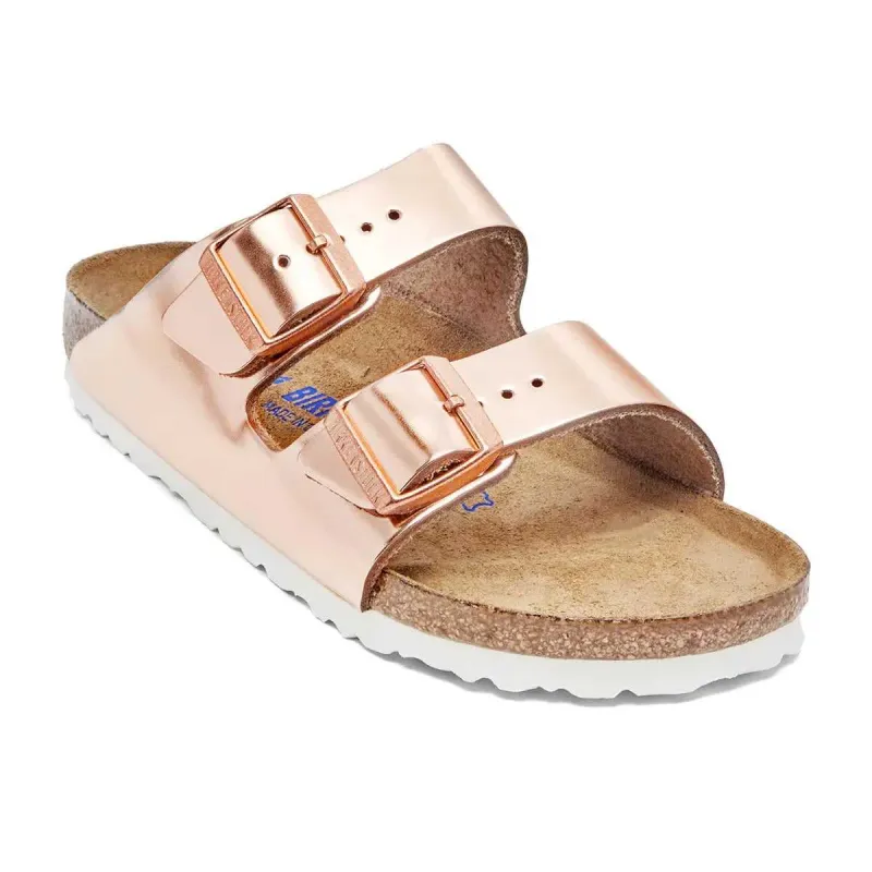 Birkenstock Arizona Soft Footbed Leather Sandals made by Birkenstock