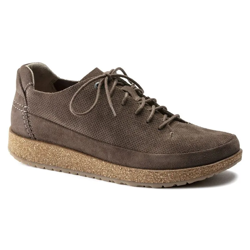 Birkenstock Honneff Light Suede Leather Gray Taupe sold by Zulily product image thumbnail 2