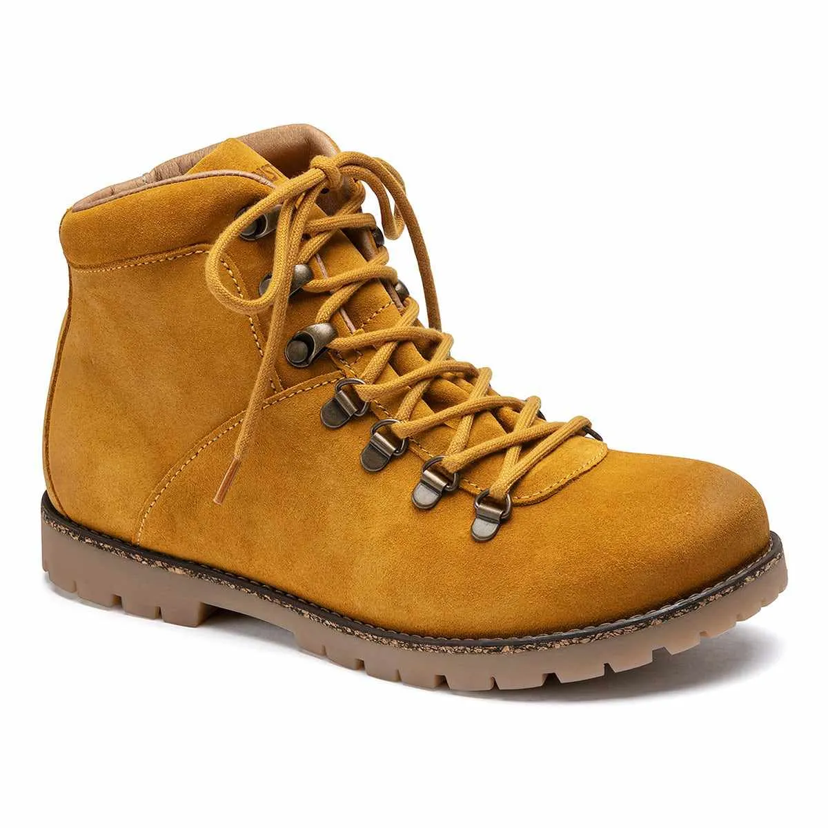 Birkenstock Jackson Suede Leather Ochre Boots sold by Zulily