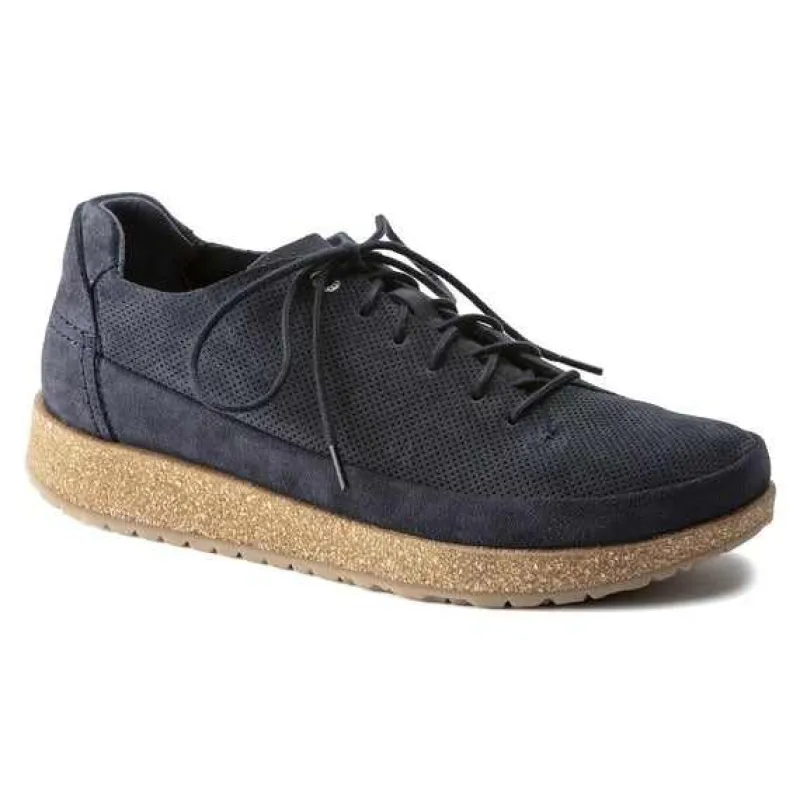 Birkenstock Honneff Light Suede Leather Midnight made by Birkenstock