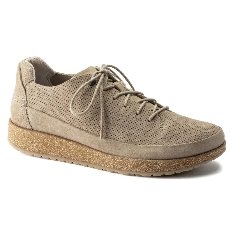 Birkenstock Honneff Light Suede Leather Sandcastle made by Birkenstock