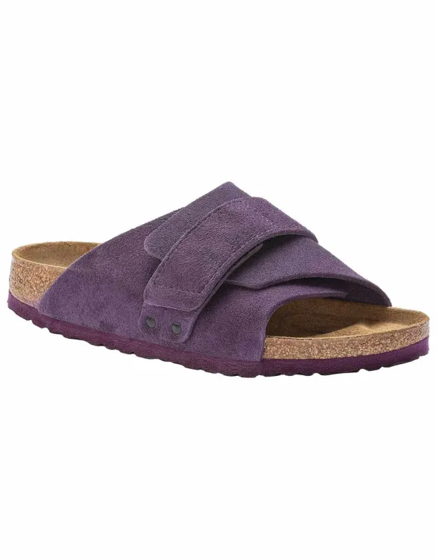 Birkenstock Kyoto Suede Leather Wine made by Birkenstock