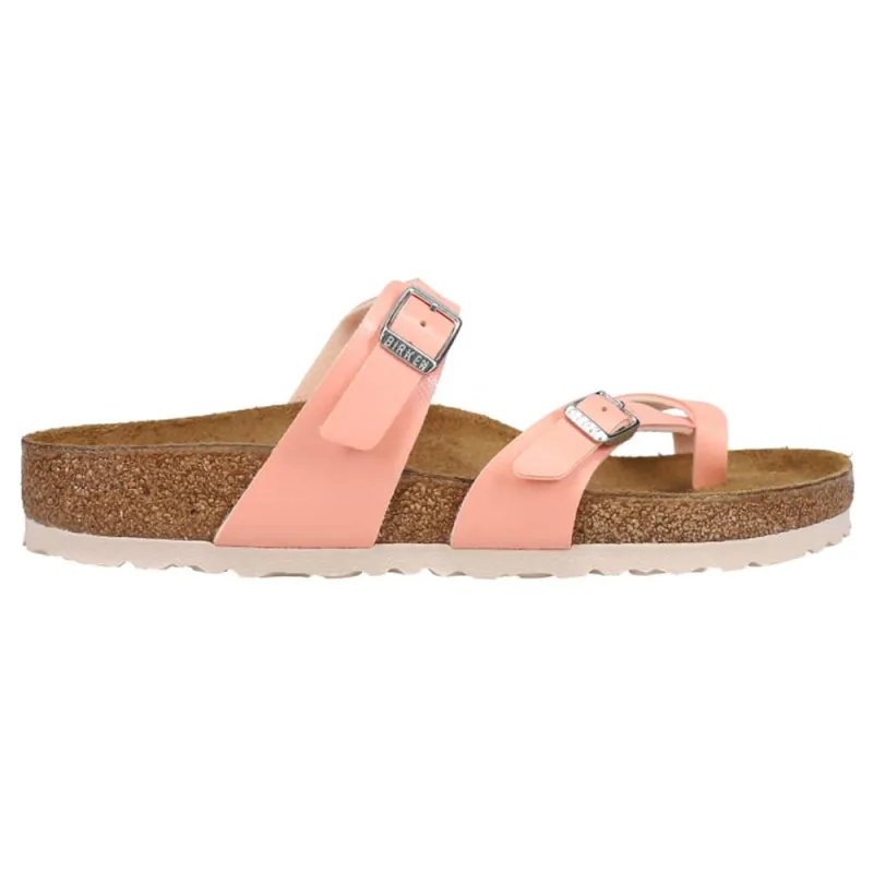 Birkenstock Mayari Birko-Flor Coral Peach made by Birkenstock