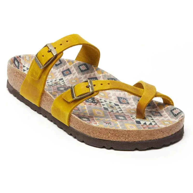 Birkenstock Mayari Oiled Leather Sandals made by Birkenstock