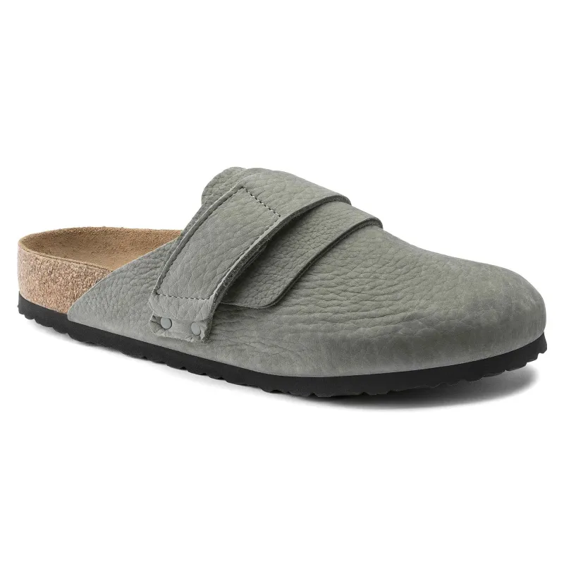 Birkenstock Nagoya Nubuck Leather Desert Buck Whale Gray made by Birkenstock