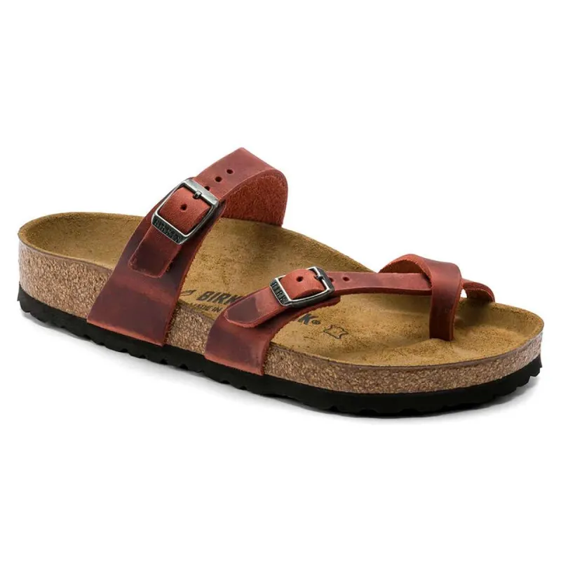 Birkenstock Oiled Leather Mayari Sandals made by Birkenstock