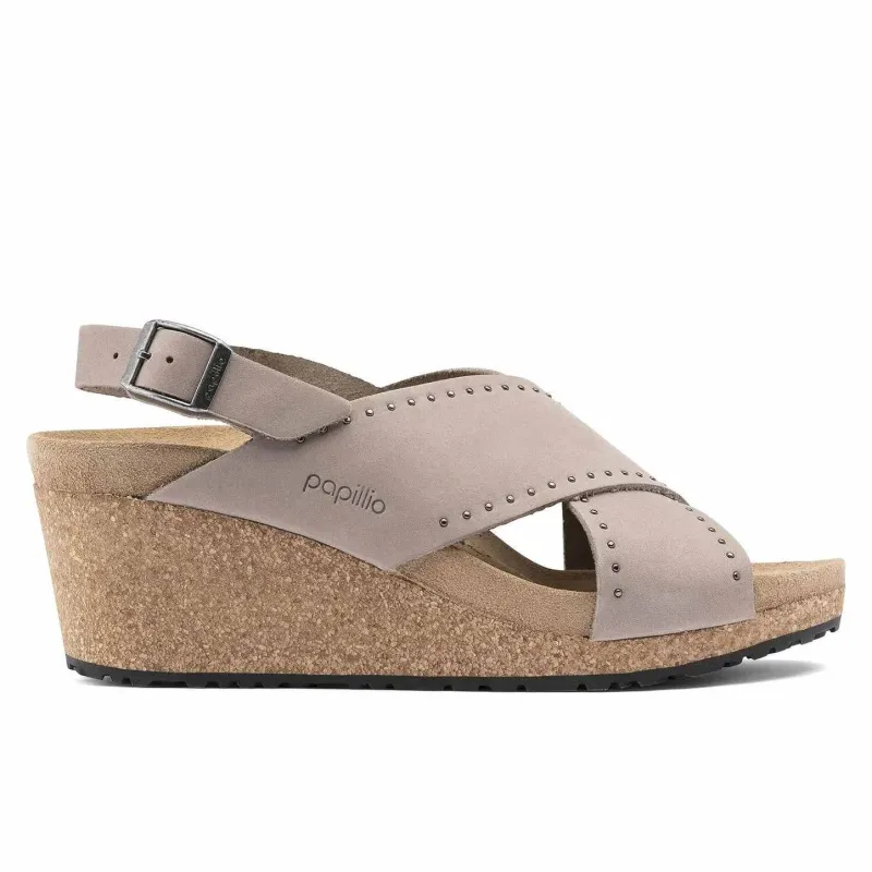 Birkenstock Samira Nubuk Leather Biscuit Rivets made by Birkenstock