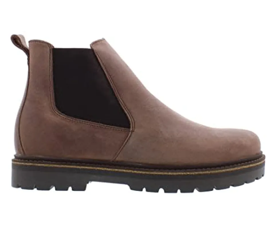 Birkenstock Stalon Nubuck Leather Mocha made by Birkenstock