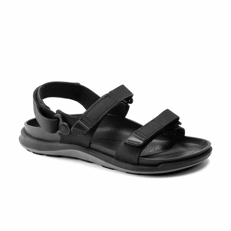 Birkenstock Women's Kalahari Birko-Flor Futura Black Sandals made by Birkenstock
