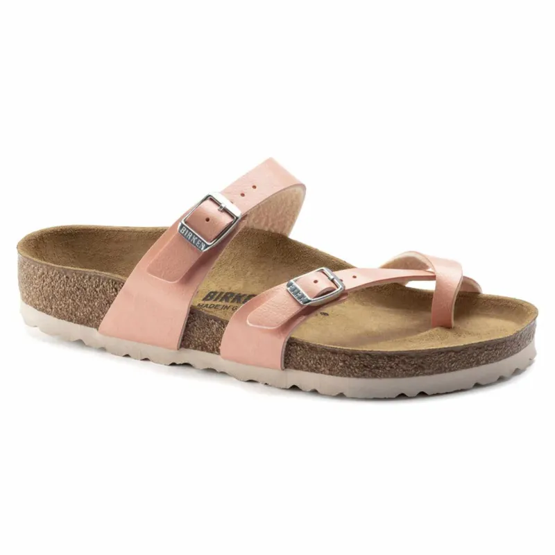 Birkenstock Women's Mayari Birko-Flor Old Rose Sandals made by Birkenstock