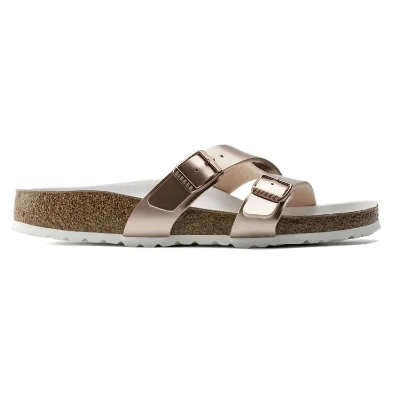 Birkenstock Yao Birko-Flor Metallic Copper made by Birkenstock