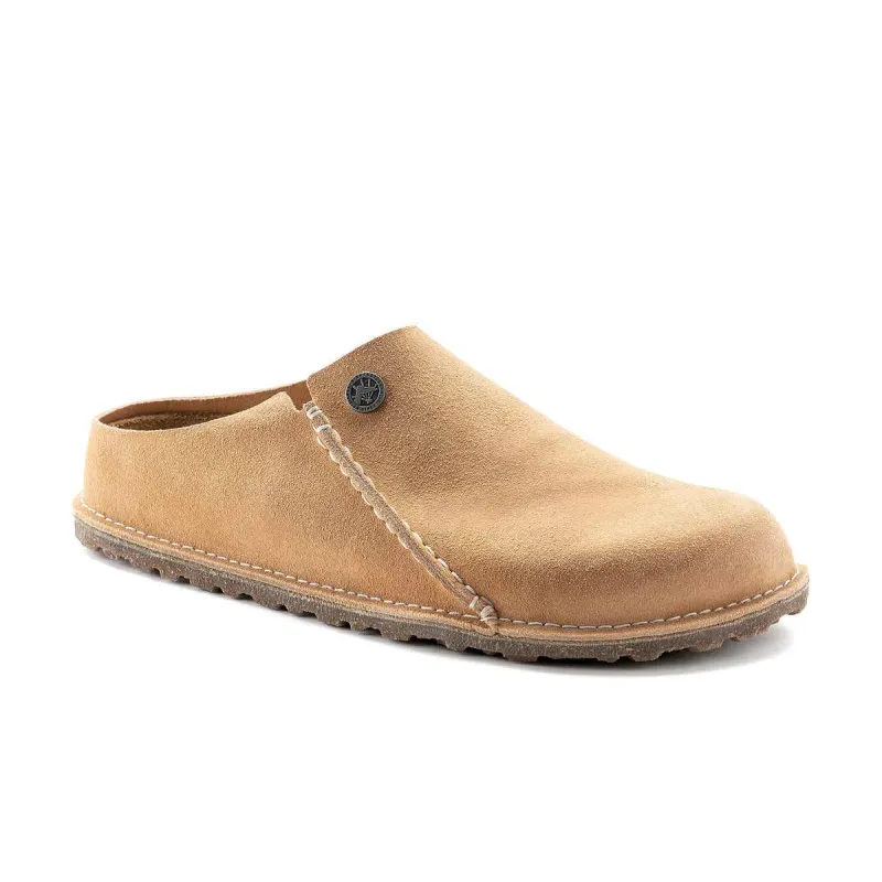 Birkenstock Zermatt Suede Leather Clay Sandals made by Birkenstock