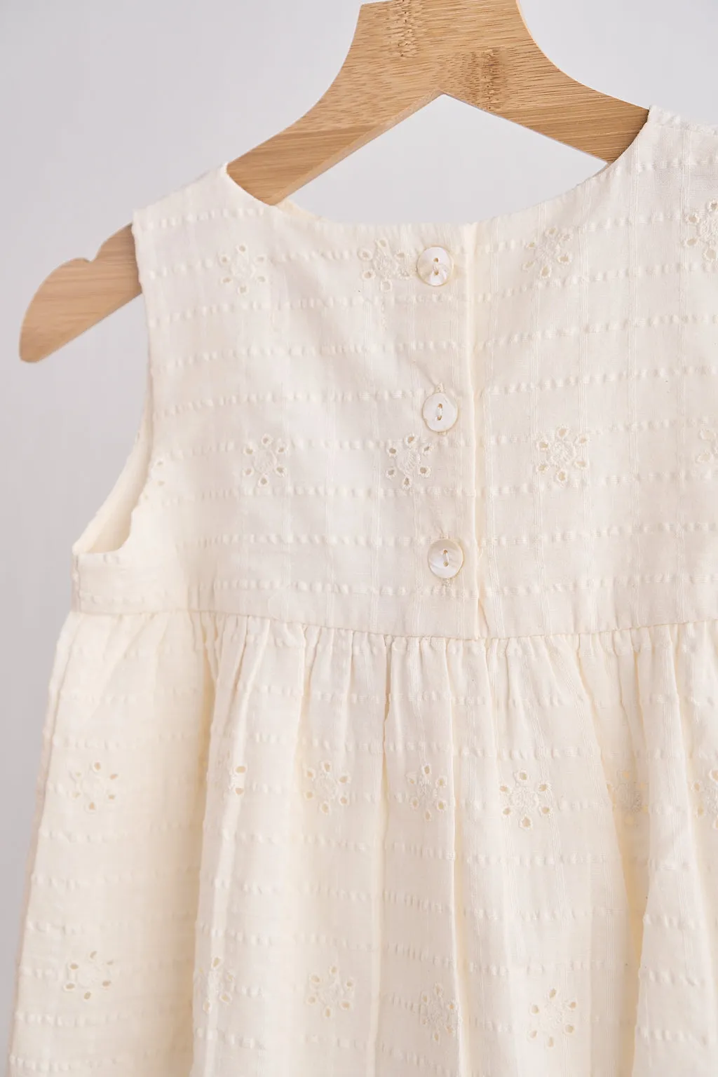 White hand embroidery lace dress sold by Zulily product image thumbnail 4