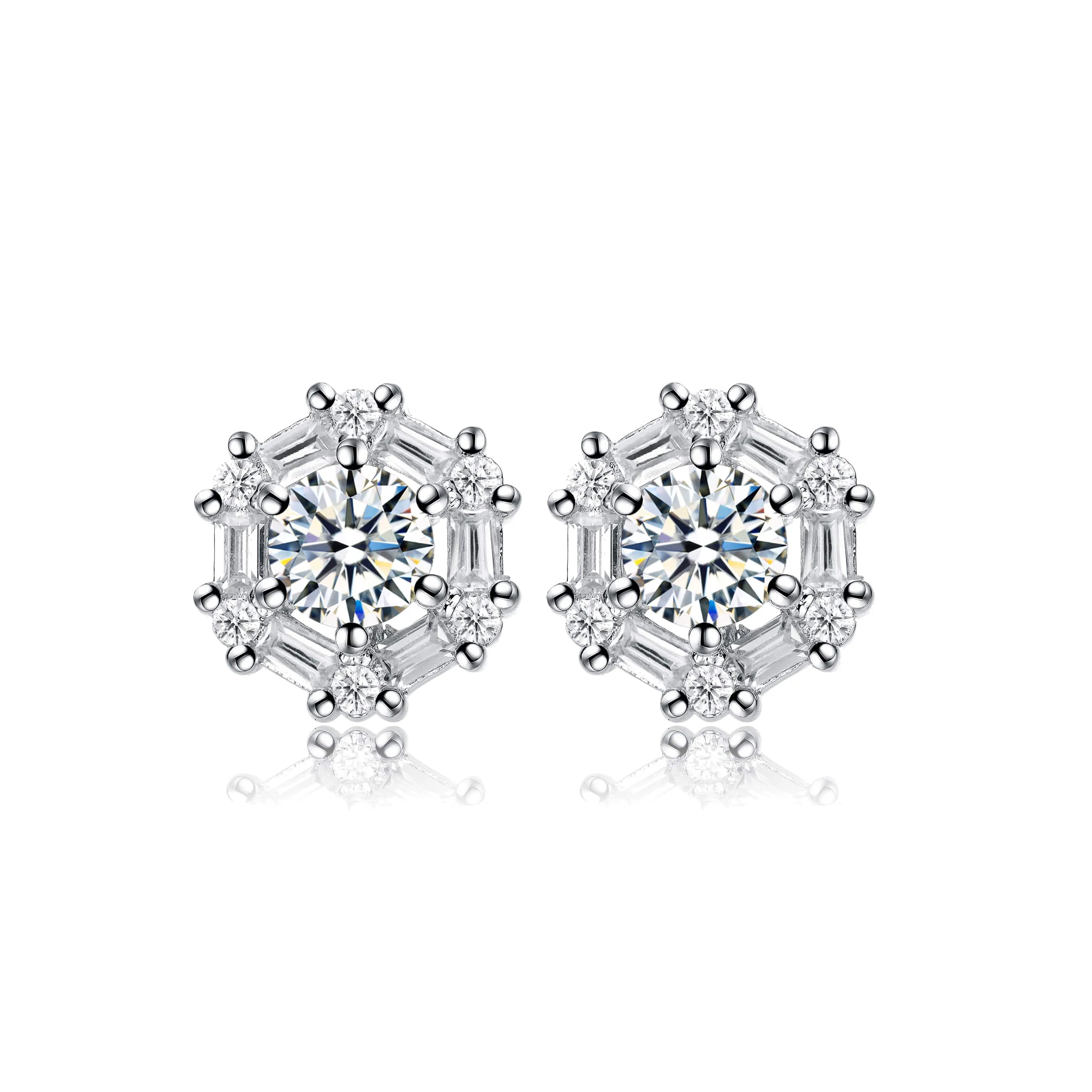 Stylish Halo Stud Earrings sold by Zulily product image thumbnail 2
