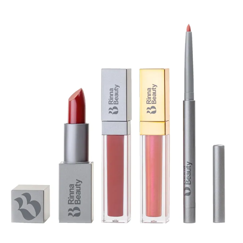 Rinna Beauty Duo: Kiki Lip Kit and Attention Seeker Lip Plump Gloss made by Zulily