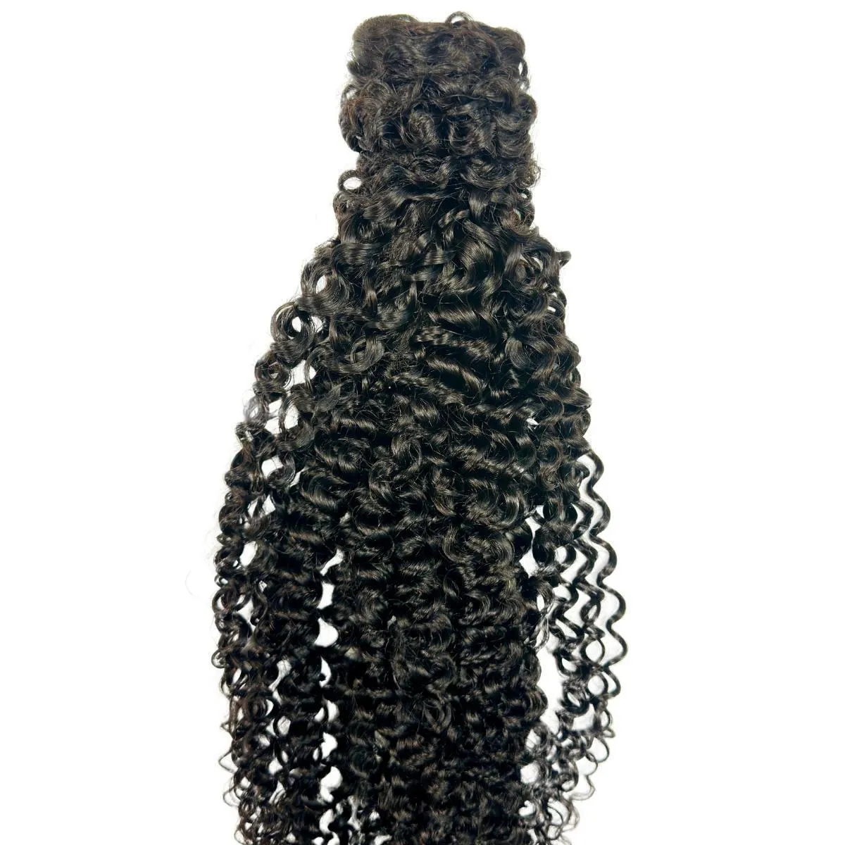 Kinky Curly 100% Human Hair Ponytail Extension sold by Zulily product image thumbnail 5