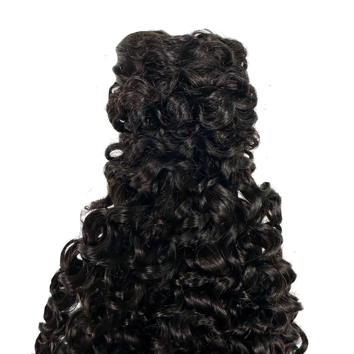 Kinky Curly 100% Human Hair Ponytail Extension sold by Zulily product image thumbnail 2