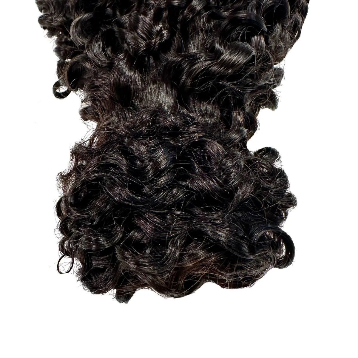 Kinky Curly 100% Human Hair Ponytail Extension sold by Zulily product image thumbnail 3